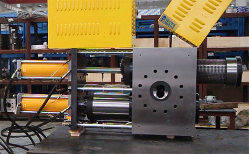 雙柱塞大濾筒換網(wǎng)器